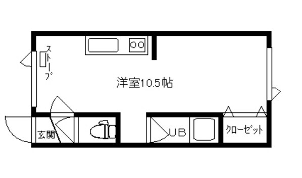 台町3丁目 徒歩2分 2階の物件間取画像